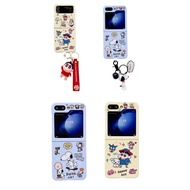 GANTUNGAN Cute Case Suitable Zflip7 Crayon Sinchan Snoopy Peanuts Dog Boy Cartoon Characters Cute Un