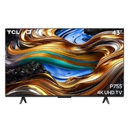 TCLทีวี 43P755 Google TV 43 นิ้ว 4K UHD LED รุ่น 43P755 ปี 2024