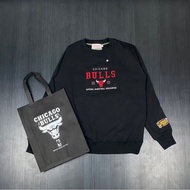 CHICAGO BULLS BLACK SWEATER