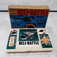 Casio Gimbot Heli Battle Game Watch Komplit Box antik 1987 Rare Simpanan Murah