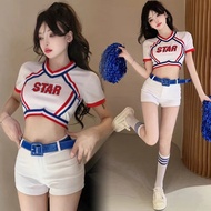 Cheerleading Dance Bodybuilding Uniform Adult Cheerleading Student Games Group Female Group Stage Pe