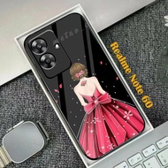Realme Note 60 Glass Softcase - Realme Note 60 - HP Casing - Realme Note 60 2024 - G24
