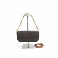 Louis Vuitton LV 棕色 老花 IVY 晶片款 肩背包