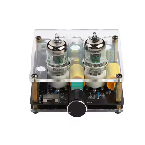 Upgraded 5654 Tube Preamplifier Amplifiers HiFi Tube Preamp Bile Buffer Auido Amp Speaker Sound Ampl