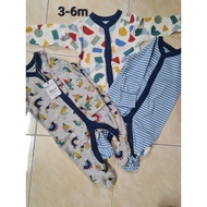 UK BRAND GEORGE Baby  Boy sleepsuit