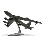 Diecast Miniature Bomber Boeing B-52 Stratoforstress 25 Cm 1:200