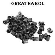 GREATESKOL 50PCS LED Holder, Black Nylon Material Diode Holder, Durable 8/10mm Light Bulb Holder Lig