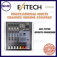 [FREE BUBBLE WRAP] EZITECH Professional Multi Channel Mixing Console PM4250