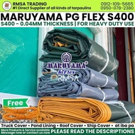 RMSA | 6X9ft 9X6ft S400 Maruyama PG Flex S400 Authentic | HEAVY DUTY LONA TOLDA TARPAU | ROOF COVER