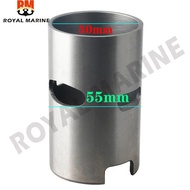 677-10935 Cylinder Sleeve Liner STD For Yamaha 5HP 8HP 2T Outboard Motor Old Model 50MM 677-11312
