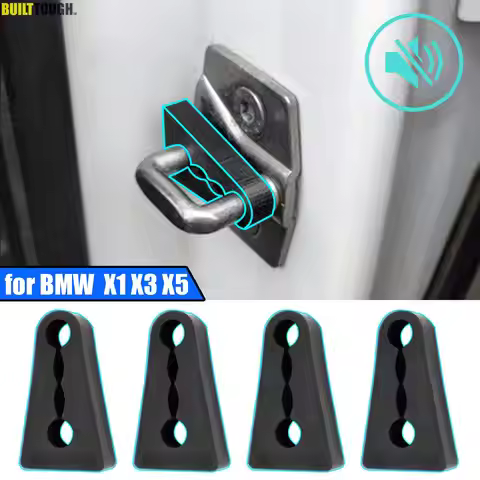 Car Door Lock Sound Deadener Damper Buffer For BMW X1 X3 X5 X6 E84 E83 F25 E70 E71 Rattling Screaks 