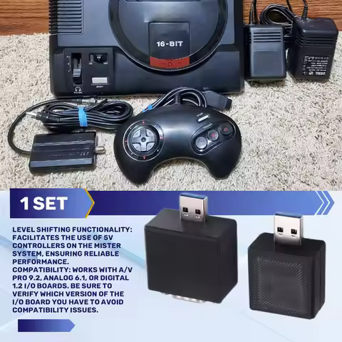 B48A SNAC Adapter 1-Player For SEGA Mega Drive Genesis Controller For Mister FPGA System I/O Board C