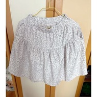 韓國 Symphony 舒適靚料 白色 碎花 橡筋腰 短裙 大碼 加大碼 White Floral Skirt XL XXL