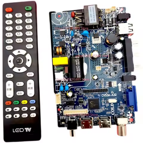 For New CV53A-A32 TP.SK108.PB818 LCD TV Motherboard 32-inch LCD Driver Board Universal