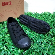 Kasut Sekolah Hitam Edwin | Edwin Black School Shoes Original EW2369