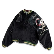 เสื้อแจ็คเก็ตผ้ากำมะหยี่ปักลายกระดูกสันหลัง Kapital Kountry สำหรับผู้ชายและผู้หญิง ฤดูใบไม้ร่วง 2023