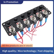 12/24V Car Panel Multi Switch Panel Switch Power Control Universal