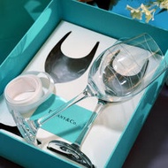 高腳杯蒂芙尼Tiffany水晶香檳杯紅酒杯高腳杯結婚禮物伴手禮2個對杯禮盒