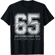 65th Anniversary Birthday T-Shirt Limited Edition Vintage 1961 Gift For The Elderly 65th