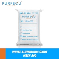 White Aluminum Oxide Aluminum Oxide Alumina AL2O3 Mesh 500 (25kg)