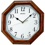 Seiko Wooden Wall Clock QXA529B (Quiet Sweep Second Hand)