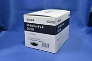 全新水貨 Sigma 18-50mm F2.8 DC DN for Fujifilm 等效28-75mm 恆定2.8大光圈 XT30 XT5 XH2 XS10 XS20 XE4