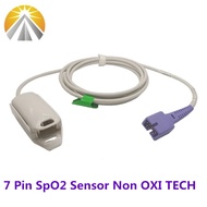 DS100A 2.5M 7 Pin SpO2 Sensor For Nellcor Patient Monitor Non Oxi-Max Tech Adult Pediatric Child Neo