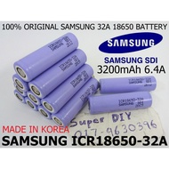 ORIGINAL Samsung ICR 18650 32A 3200mAh 3.7V 3.8V High voltage 4.3V lithium ion li ion Rechargeable B