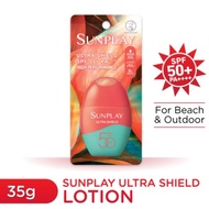 Sunplay Ultra Shield 130 SPF 50+ 35g Face & Body Sunscreen Broad Spectrum UV Sunblock Holiday Travel