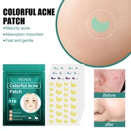 EELHOE Moon Acne Patch Cute 112pcs Pimple Patch Clear Up Acne Patch Blemish Cover Acne Sticker