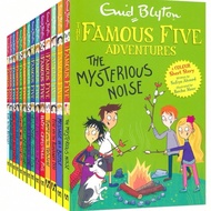 The Famous Five Collection Set Of 15 Books Color Image by Enid Blyton English For Children