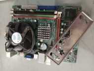 Jual Paket Motherboard Ecs G41T-M16 lengkap dengan processor, fan, memori, dan bracket penutup