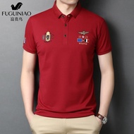 Men's Plain Polo Shirt Short Sleeve T-shirt Trend Casual Baju Lelaki 9901