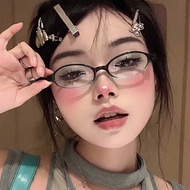 New fashion small frame oval gradient green frame glasses bayonetta glasses  maloi glasses