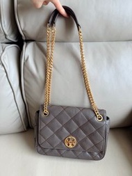 Tory Burch 菱格紋鏈條包