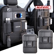 Car Backrest Organizer Leather Tissue Storage Bag for Haval Jolion H6 2021 H9 F7X F7 H2S H7 H1 M6 H3