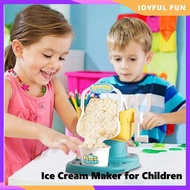 Ice Cream Maker for Children, Soft Ice Cream Machine, Easy to Clean Manual Soft Ice Cream Machine fo