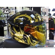 Evo RS9 Samurai Helmet (Color Visor Sold Separately)