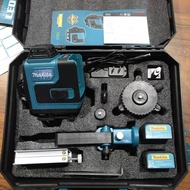Makita SK700GD เครื่องวัดระดับเลเซอร์แบบหลายเส้นสีเขียว 12V 5.0Ah แบบชาร์จไฟได้ เครื่องวัดระดับเลเซอ