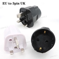 1pcs Universal 13A Copper EU Korea Germany European France Russia To HK UK Power Adapter Fused Plug 