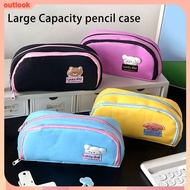 Large Capacity Pencil Case Kawaii Cute Pencil Cases Student Pen Case Big School Supplies Stationery Pencil   Box Pencil Pouch Outlo