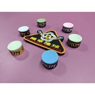 [Guohua Pool] Finland TAOM Round High-End Chocolate Lion Head Pure Non-Sliding Bar 6 Types Pool Tabl