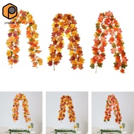 [prettyia] Artificial Maple Vine Garland Maple Leaf Fall Garland Hanging Vine Autumn Decoration Reus
