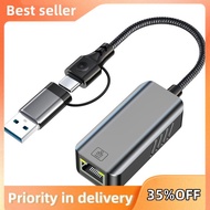 Network Card 5G USB/Type-C Adapter to Ethernet Cable Supports Home//Campus Networks