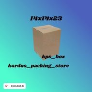 Cardboard box packing 14x14x23