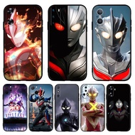 for Huawei Nova 2i 2 Lite 3 3i 4E 5i 5T 7 10 SE 8i Y61 LR41 anime Ultraman Casing 7Y4 Black TPU Soft
