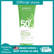 Watson Sunscreen Body Face Lotion 100ml spf50++Sunblock Sun Protection Watsons 防晒霜  Body  Whitening 