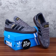 Sepatu Adidas Spezial Handball Dark Grey Abu List Black Sole Gum -