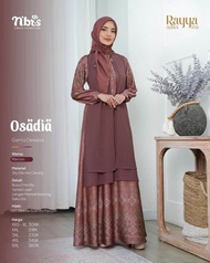 BAJU GAMIS BRANDED / BAJU GAMIS PALING LARIS / BAJU GAMIS NIBRAS SARIMBIT RAYA SERIES 2026 OSADIA