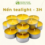 Butter candle for worshiping Buddha, 2-4 hour smokeless tealight candle, essential oil diffuser cand